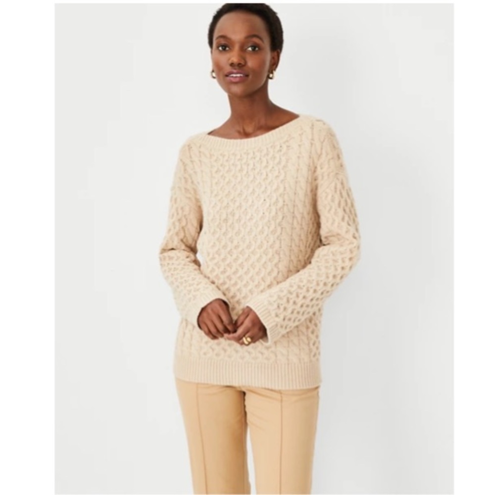Ann Taylor Beige Sweater